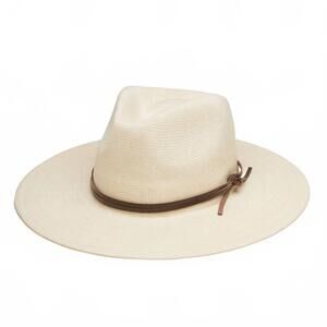 NEW WYETH women's hudson mesh packable panama hat in ivory